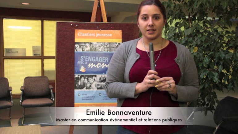 OFQJ - Témoignage Emilie Bonnaventure - Engagement citoyen & Service civique - 2014