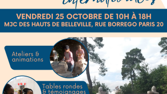 Affiche Festival de l&#039;engagement et des mobilités (25 octobre à Paris)